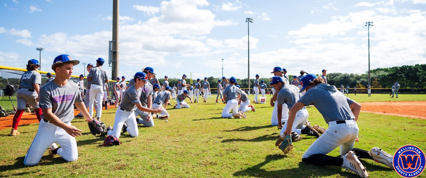 baseball team training
