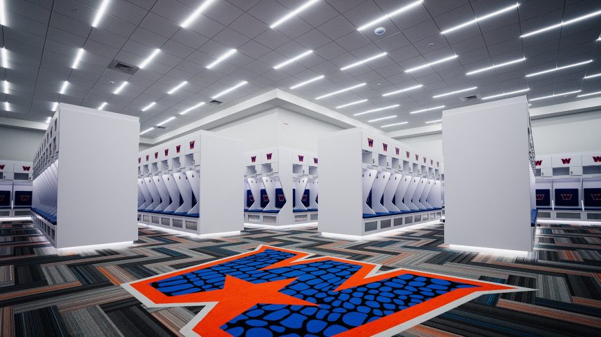locker room