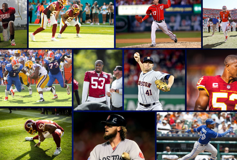 Wellington Sports images collage