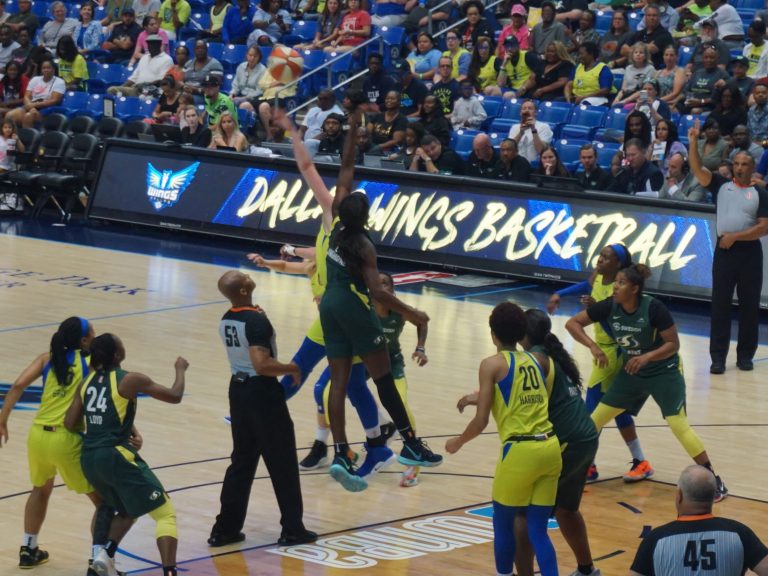 Wnba Seattle Storm Vs. Dallas Wings September 2019 20 (in Game Action)