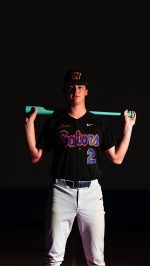 Gators 02 Teal Bat